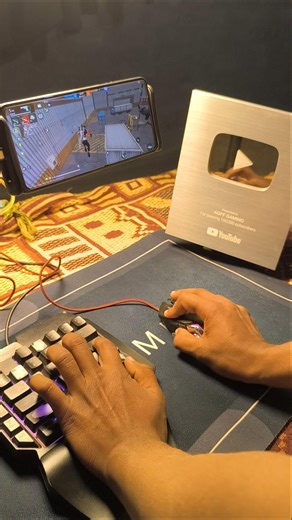 How to play free fire with keyboard mouse in mobile | ⌨️ 🖱📱 full setup without app no activation