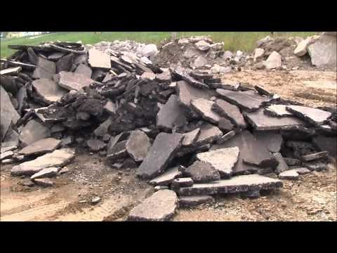 Proto Grind Model 1200 Portable Horizontal Grinder - Asphalt Grinding Demo