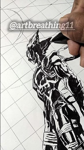 the epic manga pannel garou vs saitama #garou #saitama