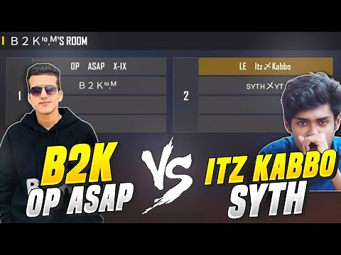 B2K VS Itz Kabbo & Syth 😊 Born 2 Kill এর সাথে Custom 2 VS 2 Match 😇 Itz Kabbo Free Fire
