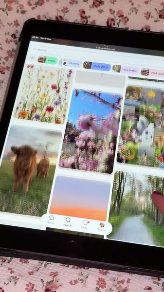 Fresh bedding and Pinterest 😌🧘🏼‍♀️🌸 #spring #pinterest #fyp