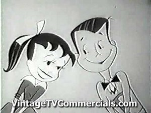 Early Animated Suzy Q Pepsodent TV Commercial