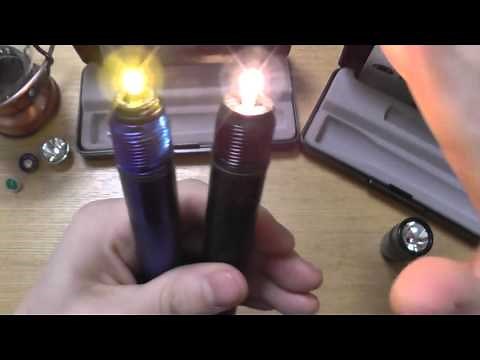 電球色LED 交換球モジュール ミニマグライト MINI MAGLITE 2AA , 2AAA 対応