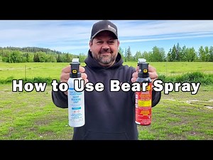 How to Use Bear Spray - Training Unit
