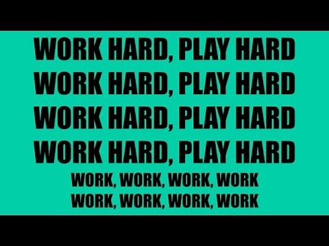 Wiz Khalifa-Work Hard Play Hard (lyric video)