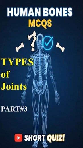 🦴 Bones and Joints MCQs | Human Body GK Quiz ✅
