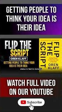 The Science of Selling Ideas | Flip the Script by Oren Klaff 🚀