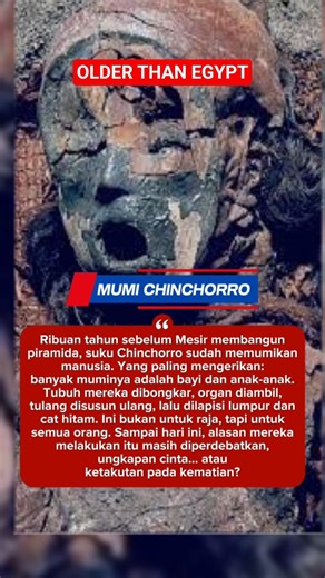These Mummies Are Older Than Egypt — And Way More Terrifying. #Chinchorro #AncientMummies #viral
