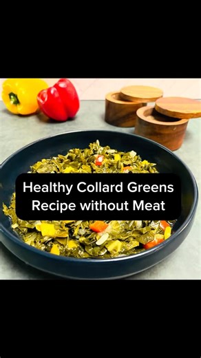 Healthy Collard Greens Without Meat | Quick Southern Style Recipe