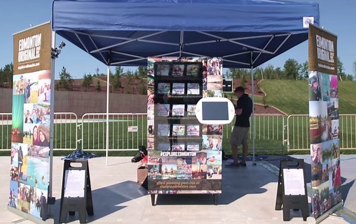 Twitter-activated vending machines help promote travel to Edmonton