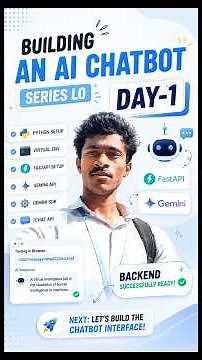 Building an AI Chatbot for Students | Day 1 | Python + FastAPI + Gemini AI