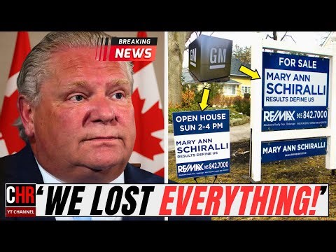 Ontario Premier LOSES IT After GM Plant Closure DESTROYS Oxford Housing Market!