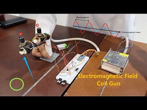Electromagnetic Coil Gun | DIY Physics & Engineering Project for Science | University Project