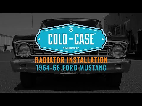 1964-66 Ford Mustang / Facon Cold Case Radiator Install