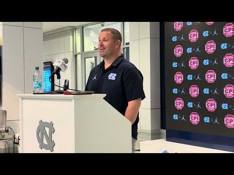 UNC Billy Miller Spring Practice Press Conference | Inside Carolina