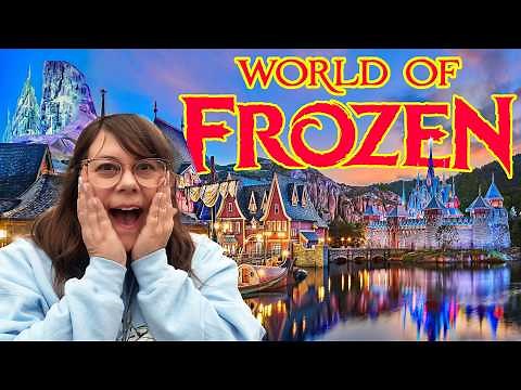 Full Tour of Disney's New Frozen Land!