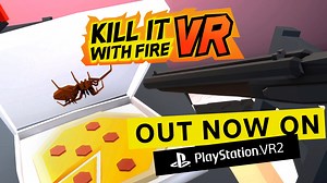 Kill it With Fire VR on @PlayStation VR 2 is out NOW! ️Face your eight-legged fears and enjoy gratuitous chaos in the most immersive and spiderrific way possible 諒 Jump in NOW ⬇️ https://tblink.co/46QC3AV | TinyBuild | Facebook