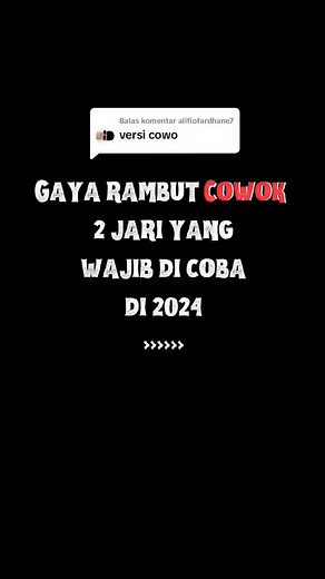 Membalas @alifiofardhane7 nih two block versi cowok #gayarambutcowok #twoblock #mullet