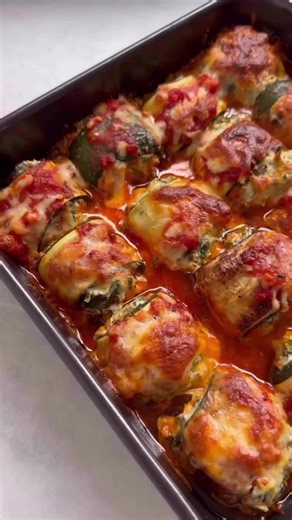 Easy Winter Warmer Dinners: Oven Baked Zucchini Involtini with Ricotta & Lemon