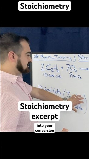 ✅⬆️Full lessons on Stoichiometry! #chemistry #stoichiometry #tutorial