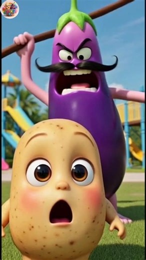 Aalu Kachalu Beta Park Gaye The 🌳😄 | Funny Kids Rhyme Short