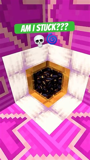 MINECRAFT LOOP is Endless!! 😵‍💫💀 #shorts