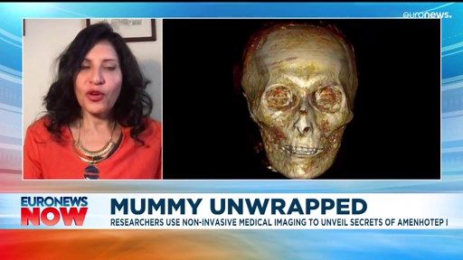 Egyptian scientists 'digitally unwrap' mummy of Pharaoh Amenhotep I