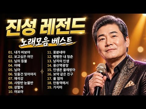 트로트 명곡모음 Vol.1 K-TROT BEST 15★ 진성