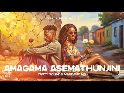 7. Amagama Asemathunjini (Remix) – Tasty Amapiano Mix [Visualiser]