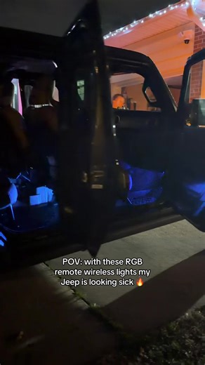 Upgrade Your Jeep with RGB Wireless Lights