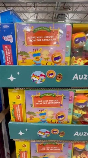 Seen at Costco! Auzou Mini-Heroes book and toy set, assorted ITM. / ART. 1917060 #costco #costcocanada #treasurehunt Product selection, services and pricing may vary by location. Visit your local Costco for details. | Costco Wholesale Canada