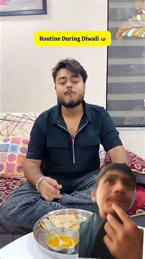 My Routine During Diwali ~ #shorts #youtubeshorts #ytshorts #crackers #diwali #shortsfeed #funny #yt