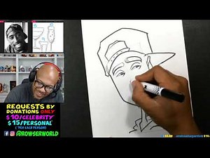 How Do I Draw a Picture of Tupac