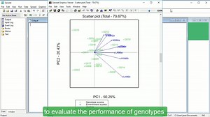 基因与环境互作分析——如何制作GGE 双标图？