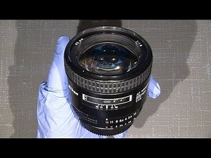 How to re-grease AF Nikkor 85mm 1:1.8