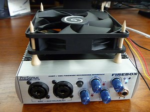 DIY Audio Interface Cooler