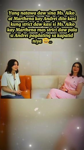 Aiko at Andrei todo bantay daw kay Marthena #shorts #viralshorts #fyp