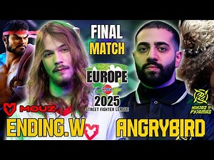 🔥 GRAN FINAL ▰ ANGRYBIRD (Akuma) vs ENDING WALKER (Ryu) ▰ Street Fighter League: Pro-EUROPE 2025