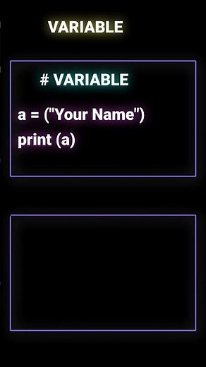 python variable for beginners ❎ #python #shortvideo #programming #new