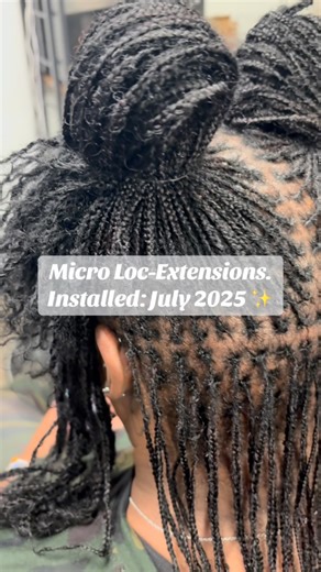 Clocked into 2026, with no plan to clock out! Get into this micro locs maintenance, on a set of micro loc extensions, that I installed last July. #BraidsByJalisa ✨ • • • • • • • • #MicroLocs #NewOrleansLoctician #xulalocs #microlocsjourney | Jalisa Thomas
