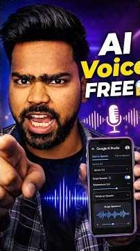 Free AI Voice Generator 😱 | Real Human Voice in 1 Click (Hindi