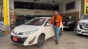 16K views · 589 reactions | Toyota Yaris 1.5 ATIV Х Model 2020 Punjab registered 2021 Total genuine paint Leather seats poshish Installed Retractable Side Mirrors Genuine Mileage 40,000 km driven Mint Condition Neat & Clean HSM Body Inspection Report Attached Rs 42,90,000 For Mote Details Contact 0302-111-4-111 | Hafiz Sajjad Motors | Facebook