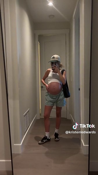 Summer Pregnancy Outfit Ideas | 40 Weeks Pregnant Fashion Inspiration