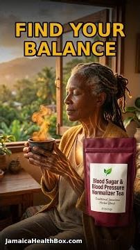 Blood Sugar & Blood Pressure Normalizer Tea — A Jamaican Balance Ritual