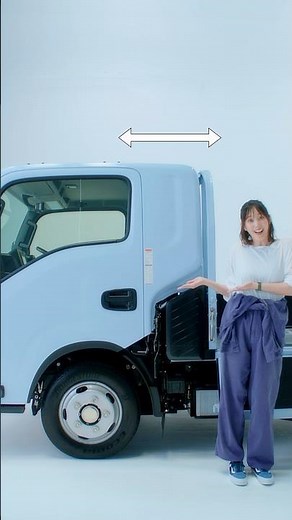 だれでもトラック / スペースキャブで広々快適 #shorts #エルフミオ #いすゞ