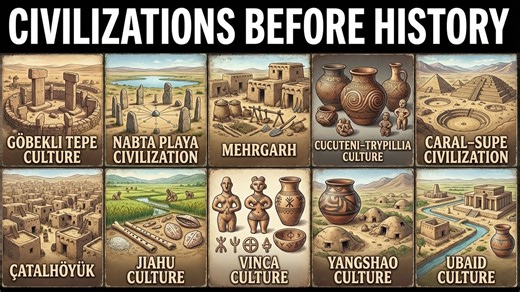 10 Ancient Civilizations That Existed Before Recorded History