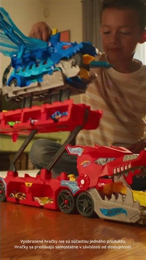 🚗Premeň ťahač na draka! 🐲 Hot Wheels City Ultimátne dobrodružstvo práve začína! | Mattel Slovenský