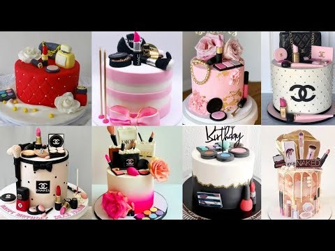 ✨💄Latest Makeup Cake Designs 2023 | Birthday Cake Ideas For Girls | Cosmetic Cake for Makeup lover