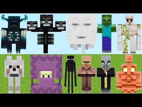 Minecraft : All New Mobs