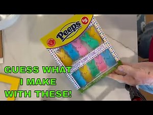 # 333 5 Adorable DIY Paper Towel Holders Made With Resin & Easter Peeps Art Cast designer Epoxy